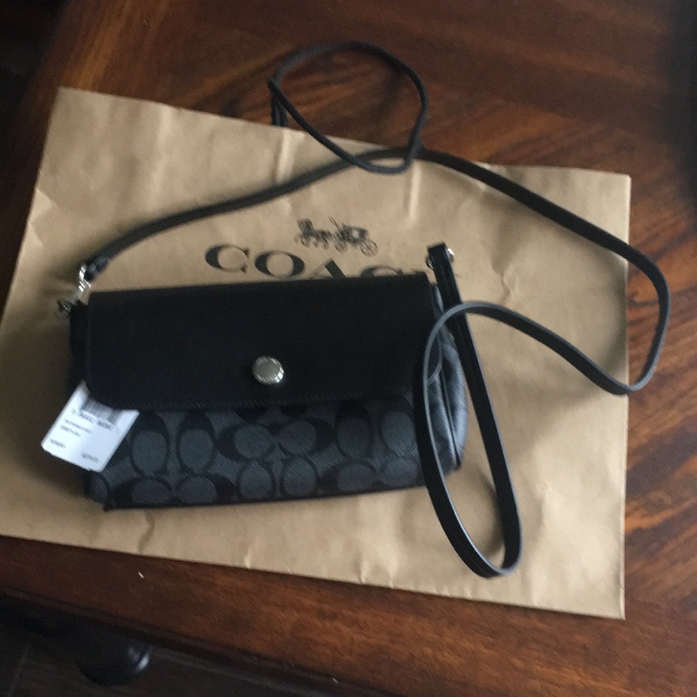 Reversible coach purse